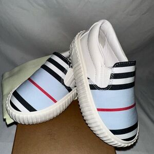 Kids Burberry Slip Ons